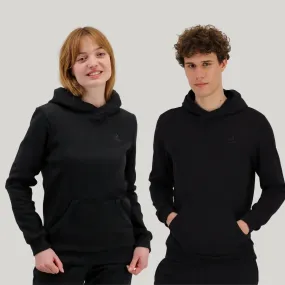 Sweat à capuche Mixte ESS T/T N°1 M Noir  en coton Le coq sportif - Pull / Gilet / Sweatshirt Homme sur MenCorner