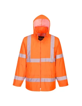 Veste de pluie Hi-Vis couleur : Orange taille L - PORTWEST - - H440ORRLPORTWEST
